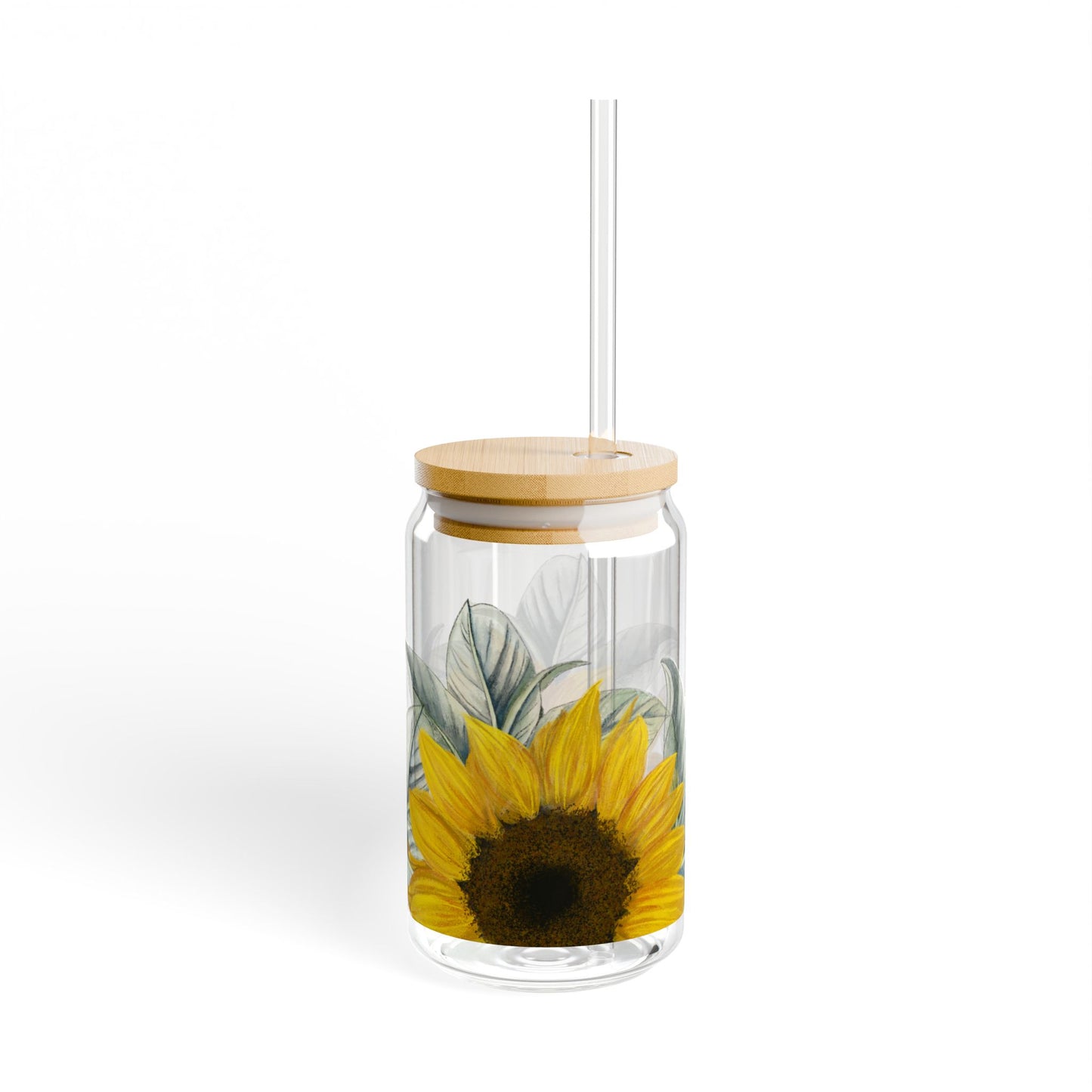 Sunflower Glass Cup