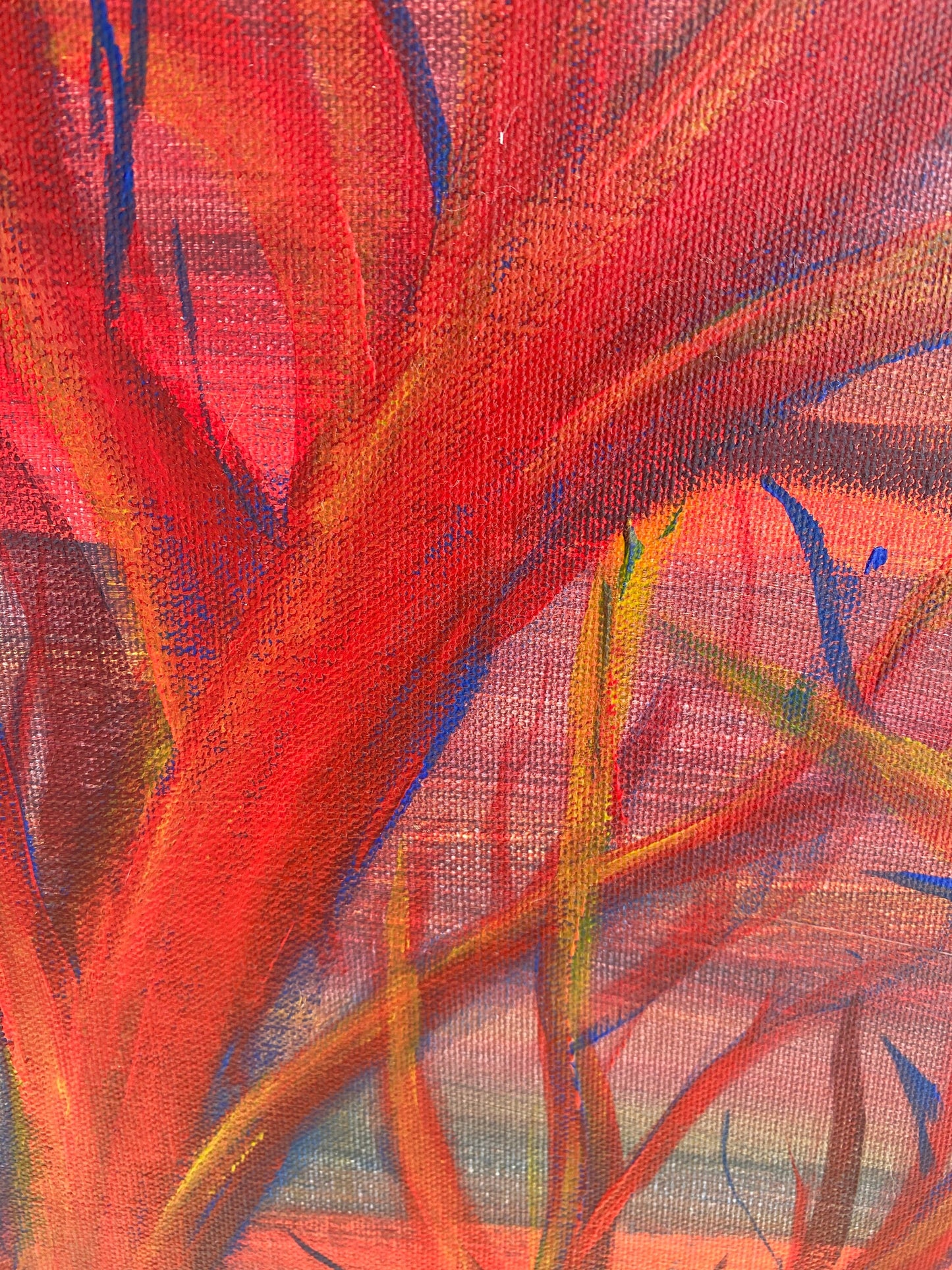 Vibrant Tree Painting - Tree Art, Abstract Art, Acrylic Painting, Original Painting, Abstract Expressionist Painting, Handmade home decor