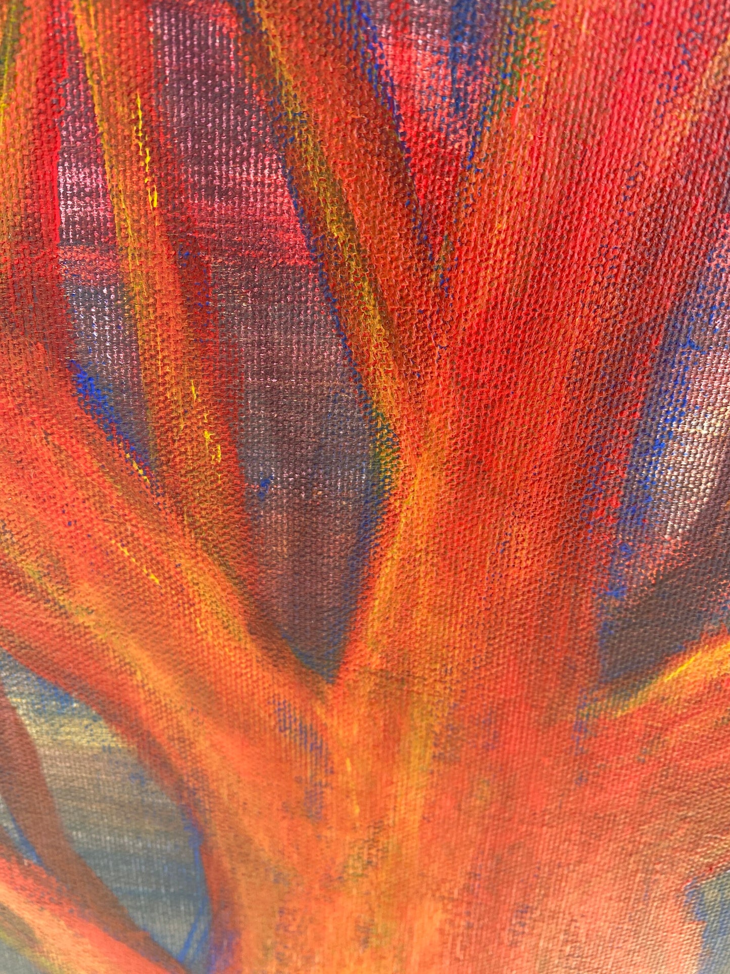 Vibrant Tree Painting - Tree Art, Abstract Art, Acrylic Painting, Original Painting, Abstract Expressionist Painting, Handmade home decor