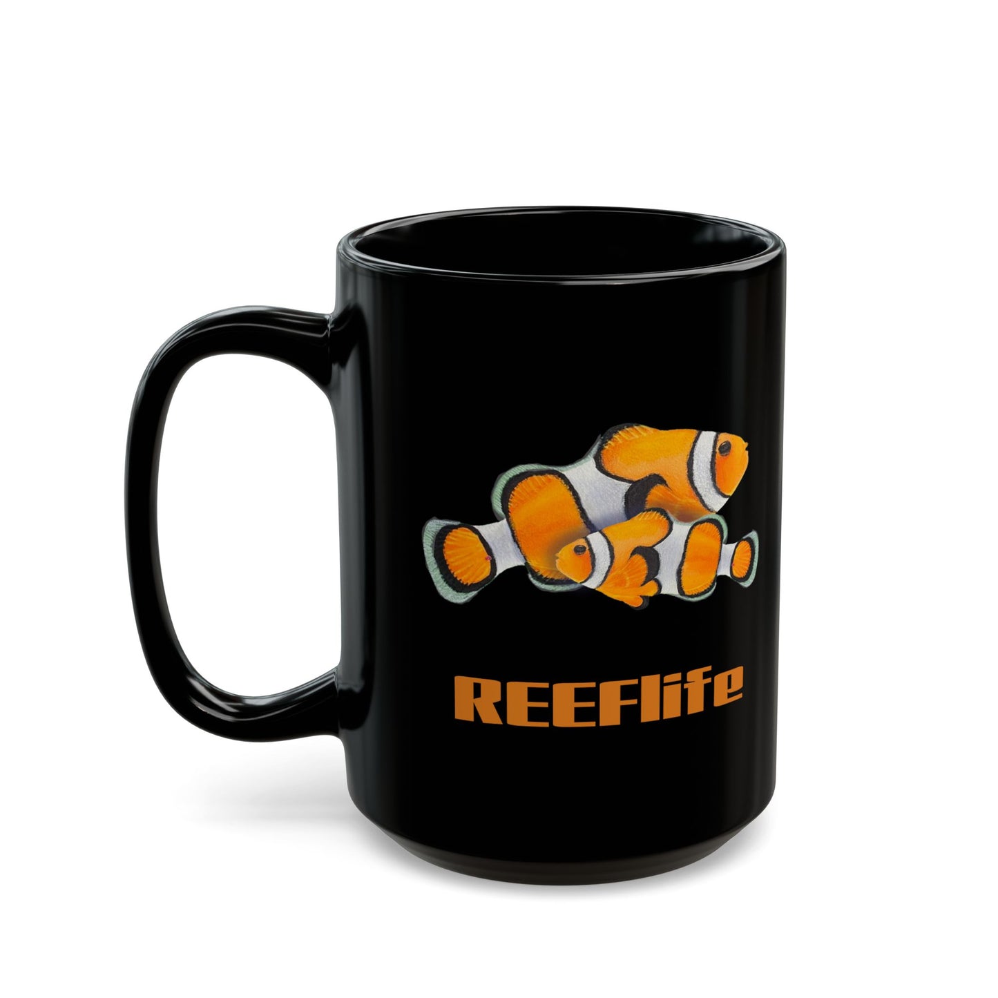 Mug, Clownfish Mug for Reef Tank Enthusiast, Ocean Lover Gift, Aquarium Gift, Fish Mug, Marine Life Cup