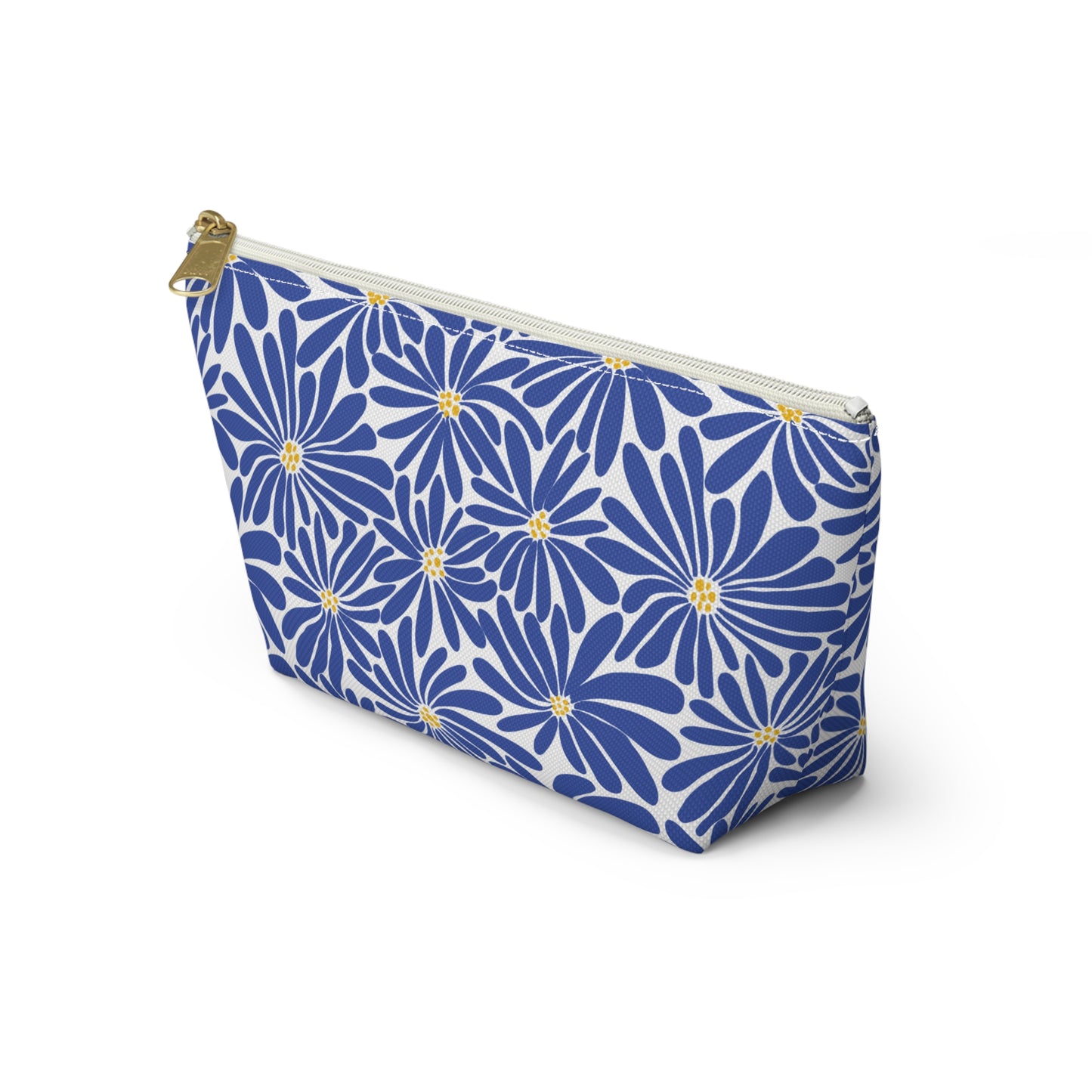Floral Accessory Pouch, Cute Cosmetic Bag, Stylish Makeup Clutch, Travel Organizer, Gift for Her