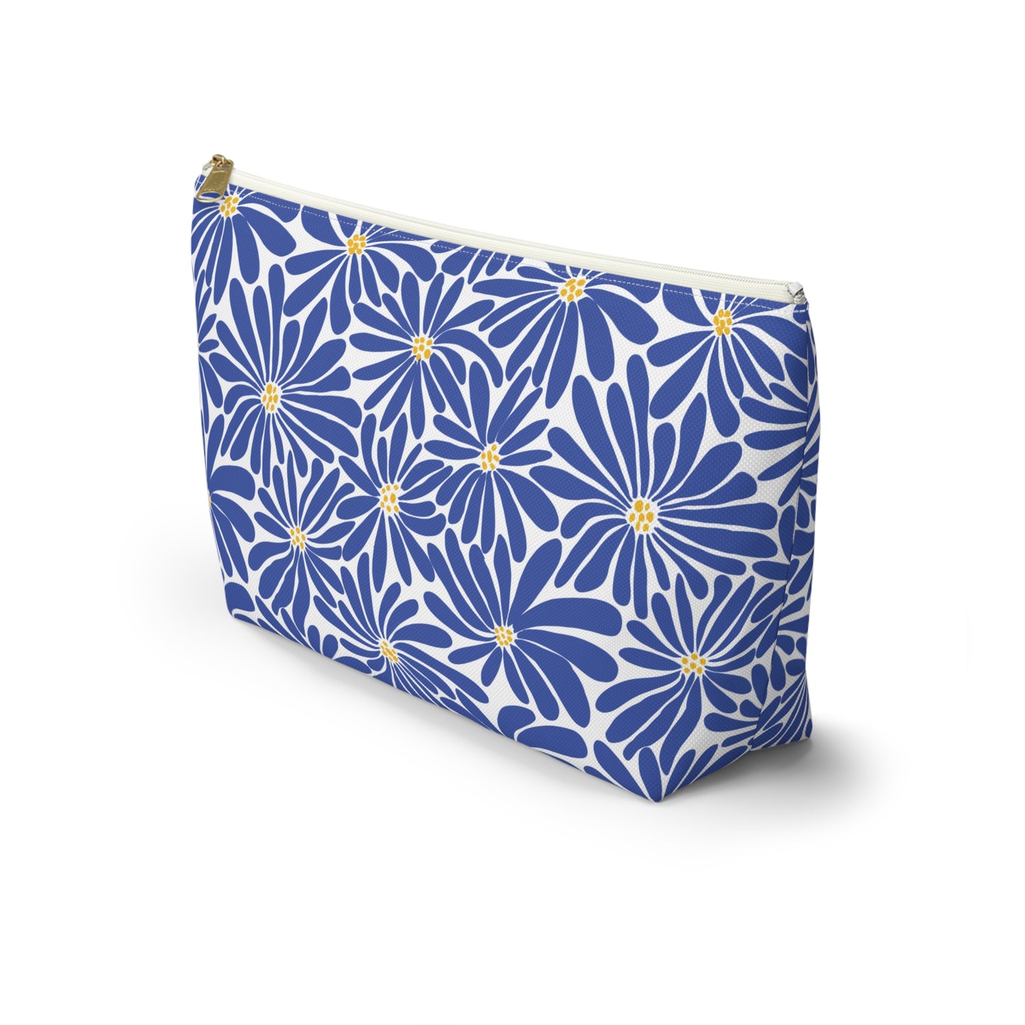 Floral Accessory Pouch, Cute Cosmetic Bag, Stylish Makeup Clutch, Travel Organizer, Gift for Her