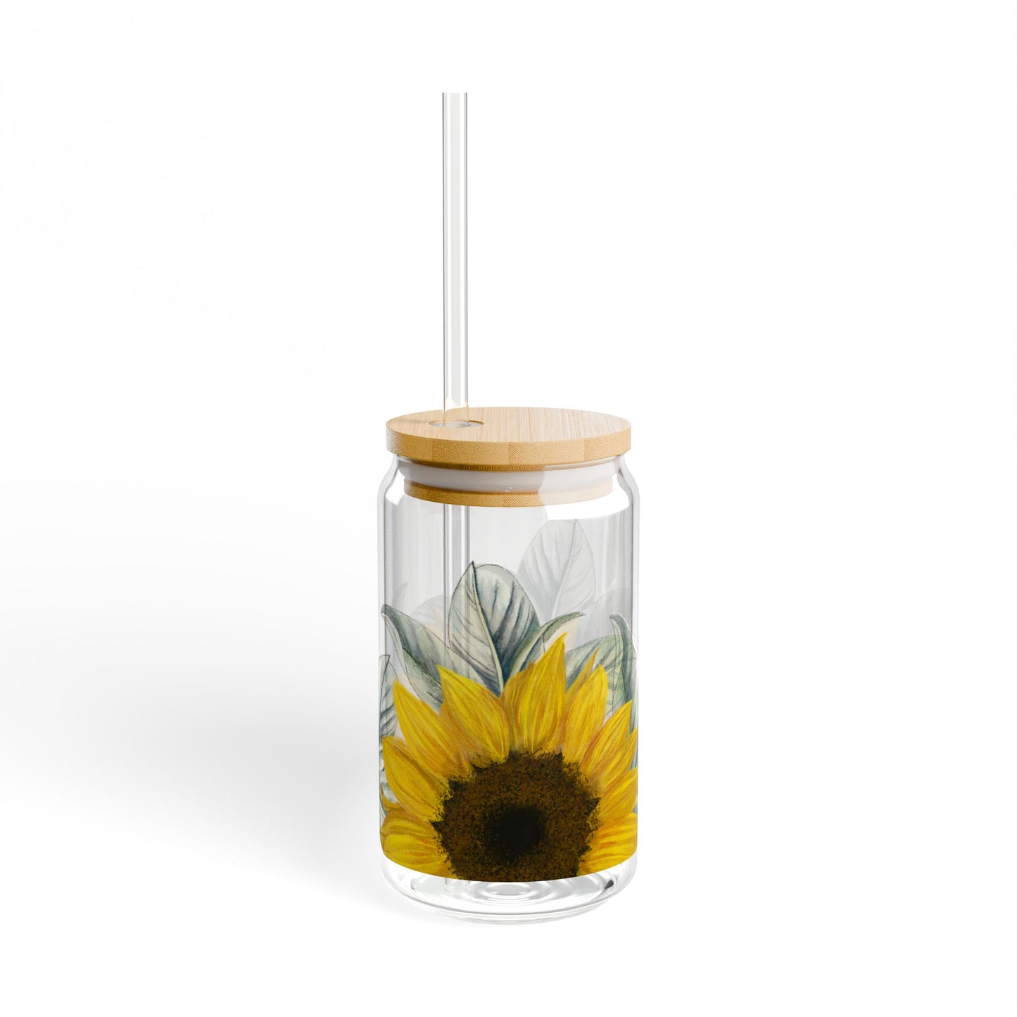 Sunflower Glass Cup