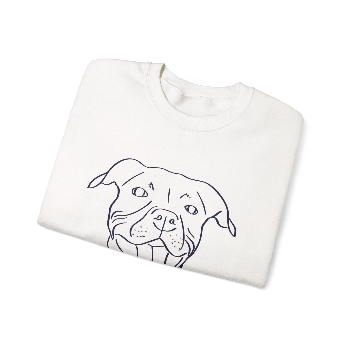 Pitbull Dog Mom Sweatshirt, Unisex Crewneck Jumper, Gift for Pit bull Lovers, Cozy Pitbull Sweater, Dog Owner Pullover, Dog Mama Shirt