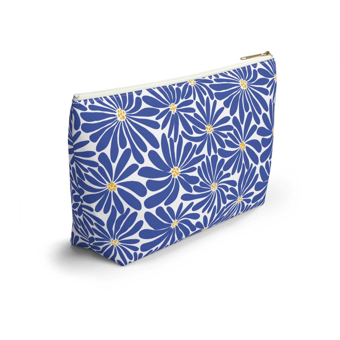 Floral Accessory Pouch, Cute Cosmetic Bag, Stylish Makeup Clutch, Travel Organizer, Gift for Her