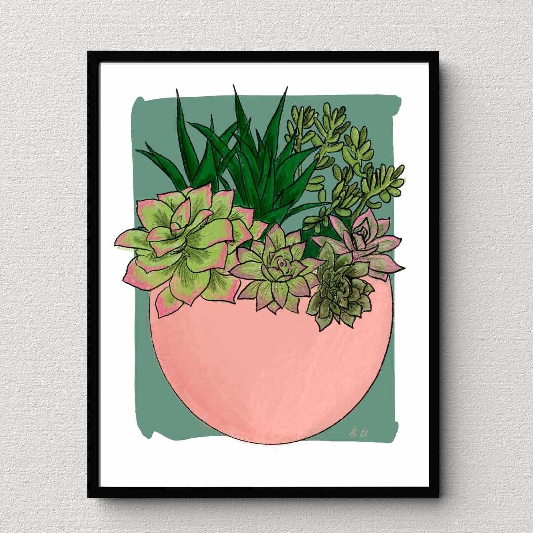 Pink Wall Art Flower Market Poster Flower Art Prints Flower Boutique Flower Market Prints Botanical Wall Decor Bedroom Wall Art kids room